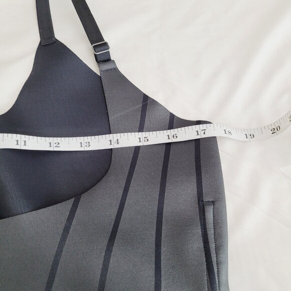 Spanx Total Contour Open Bust Mid Thigh Bodysuit 1X Black Sculpt Fit Corset - Picture 6 of 10